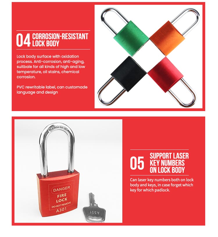 Auto-pop Padlock Aluminum Padlock