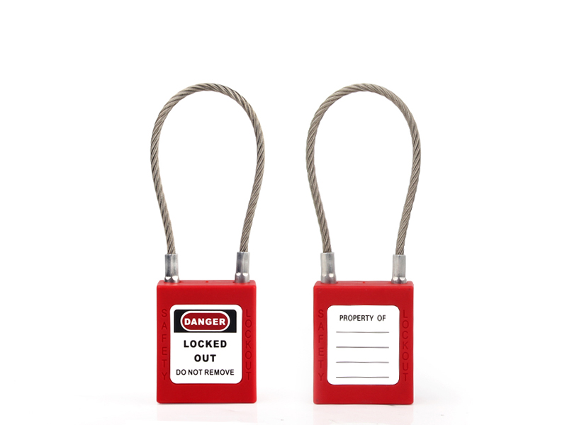 Industrial Stainless Steel cable padlock