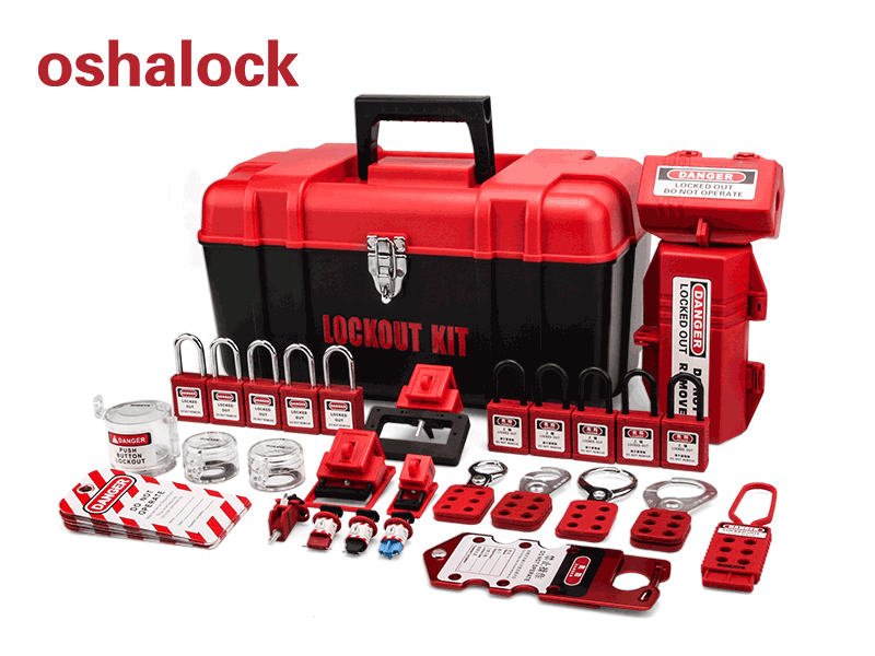 Filled lock-out toolbox