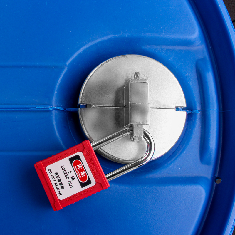 Drum Bung Lockout device for Plastic Drums, 2 units fit 2in bung, 2