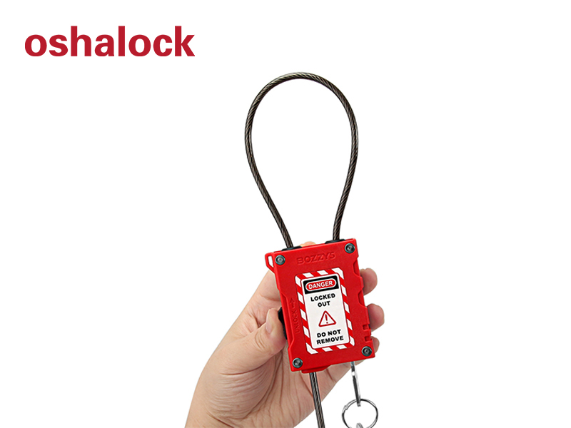 cable lockout padlock