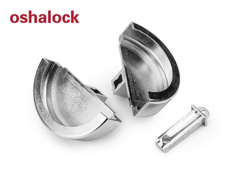 Drum Bung Lockout device for Plastic Drums, 2 units fit 2in bung, 2 lock bars. Bozzys