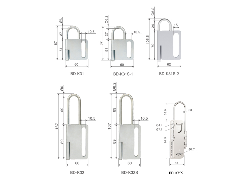 Heavy Duty Steel Lockout Hasp