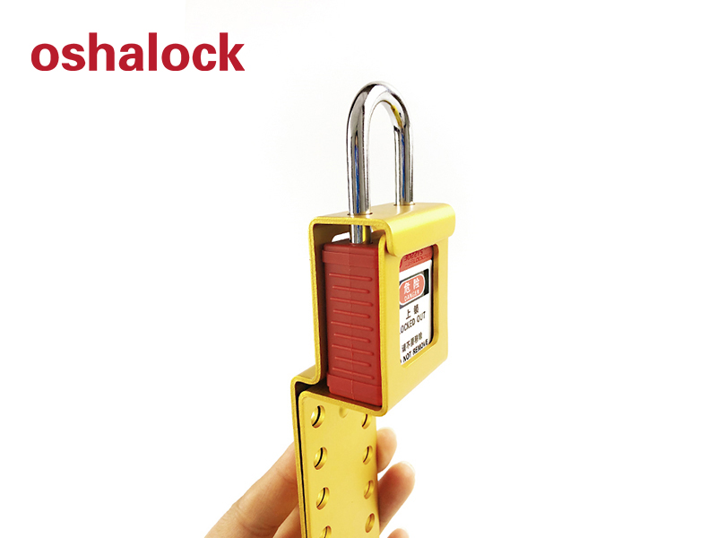 Aluminum Large Lockout hasps for padlock China Boshi Safety Padlocks