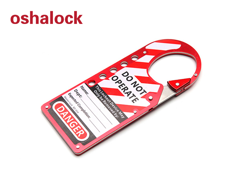 Labeled Snap-on group Lockout Hasp