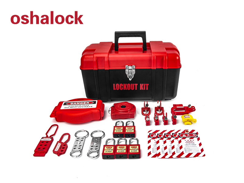 Electrical lockout tagout kit