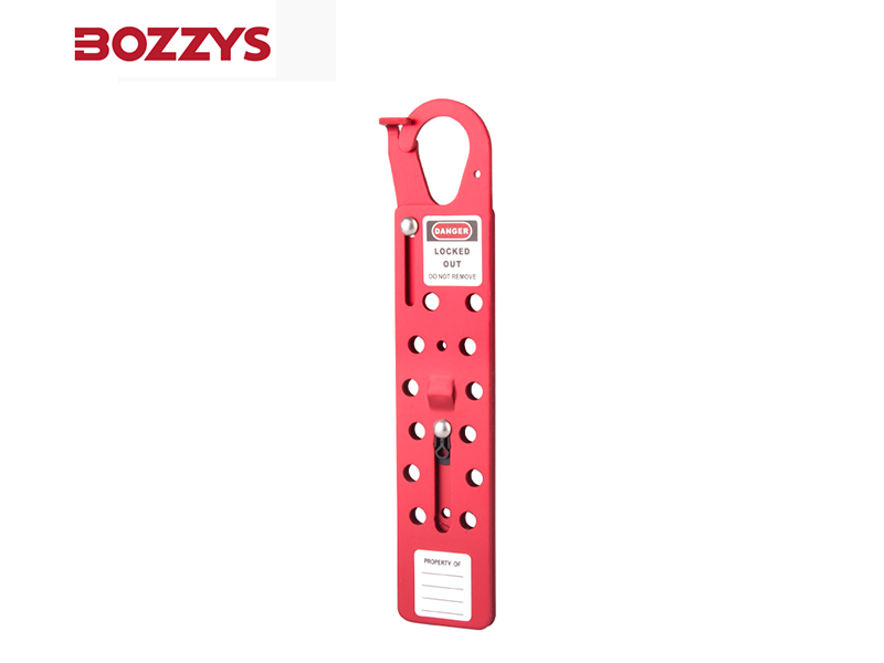 Aluminum Large Sliding Lockout hasps China Boshi Safety Padlocks