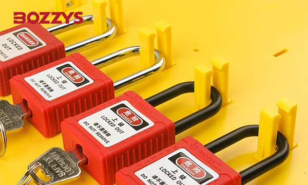 What materials are used for Safety Padlock?