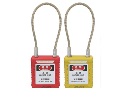 Safety Padlock manufacturer_Wire Safety Padlock 