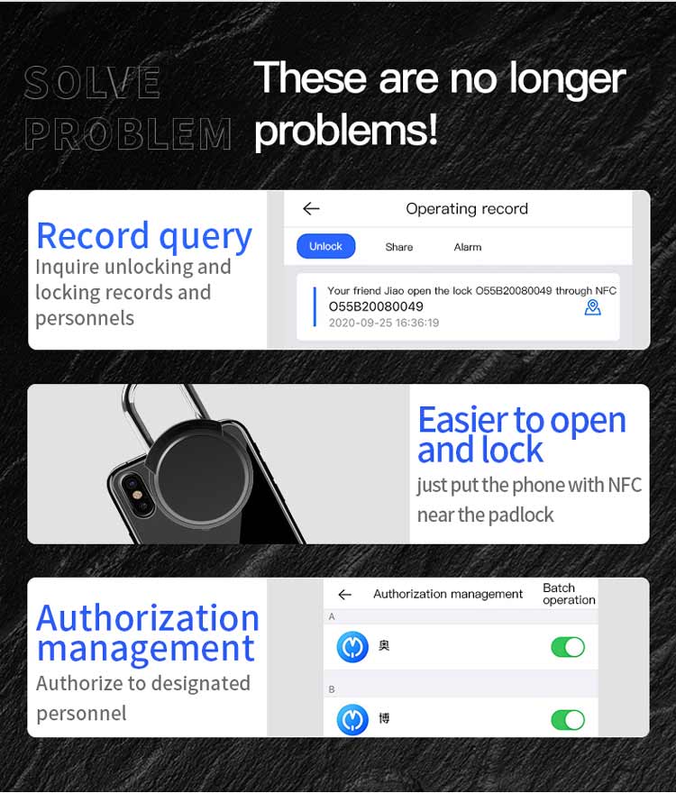 Passive Smart Lock PL-P30N 3