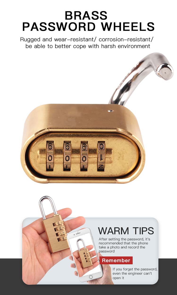 brass solidpassword lock pl jm01 3