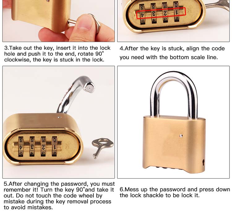 brass solidpassword lock pl jm01 8