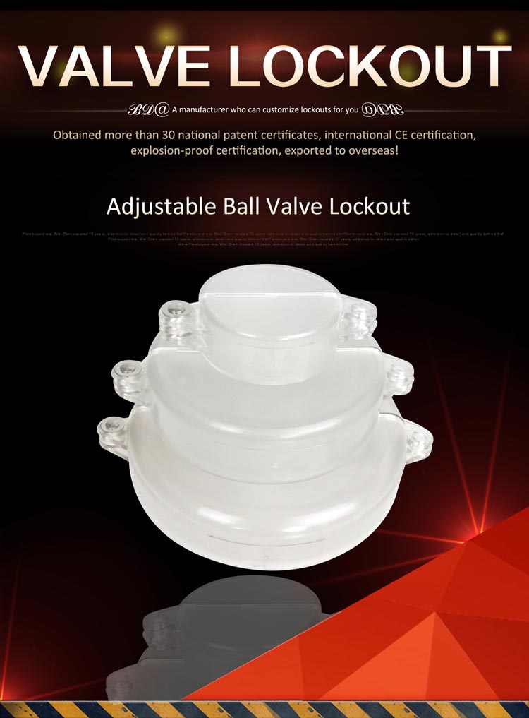 Adjustable Ball Valve Lockout F11T~F13T 1