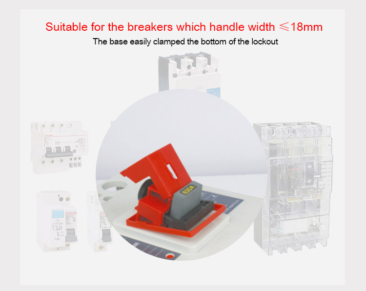 NEW CLAMP-ON BREAKER LOCKOUT BD-D13X 6