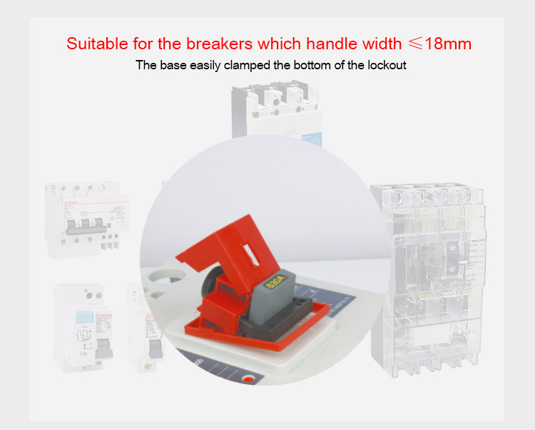 New Clamp-On Breaker Lockout BD-D11X 6