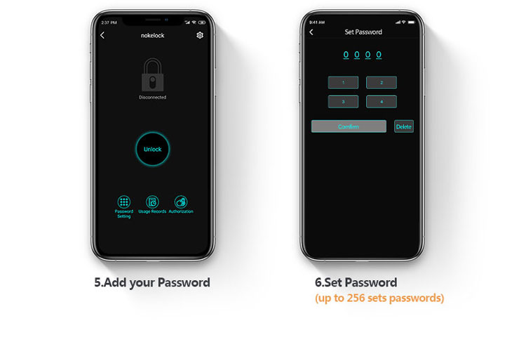 Smart Password Padlock M3 11