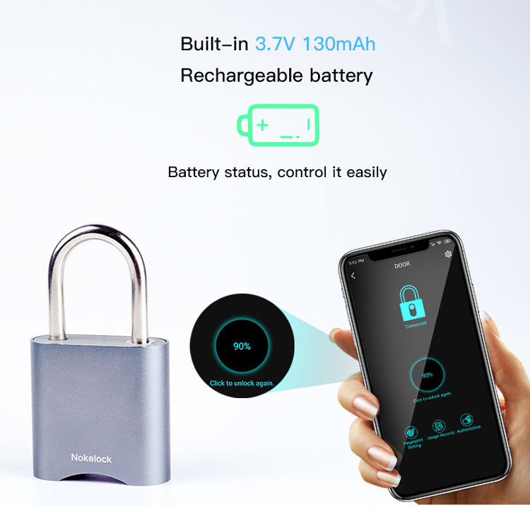 Smart Password Padlock M3 8